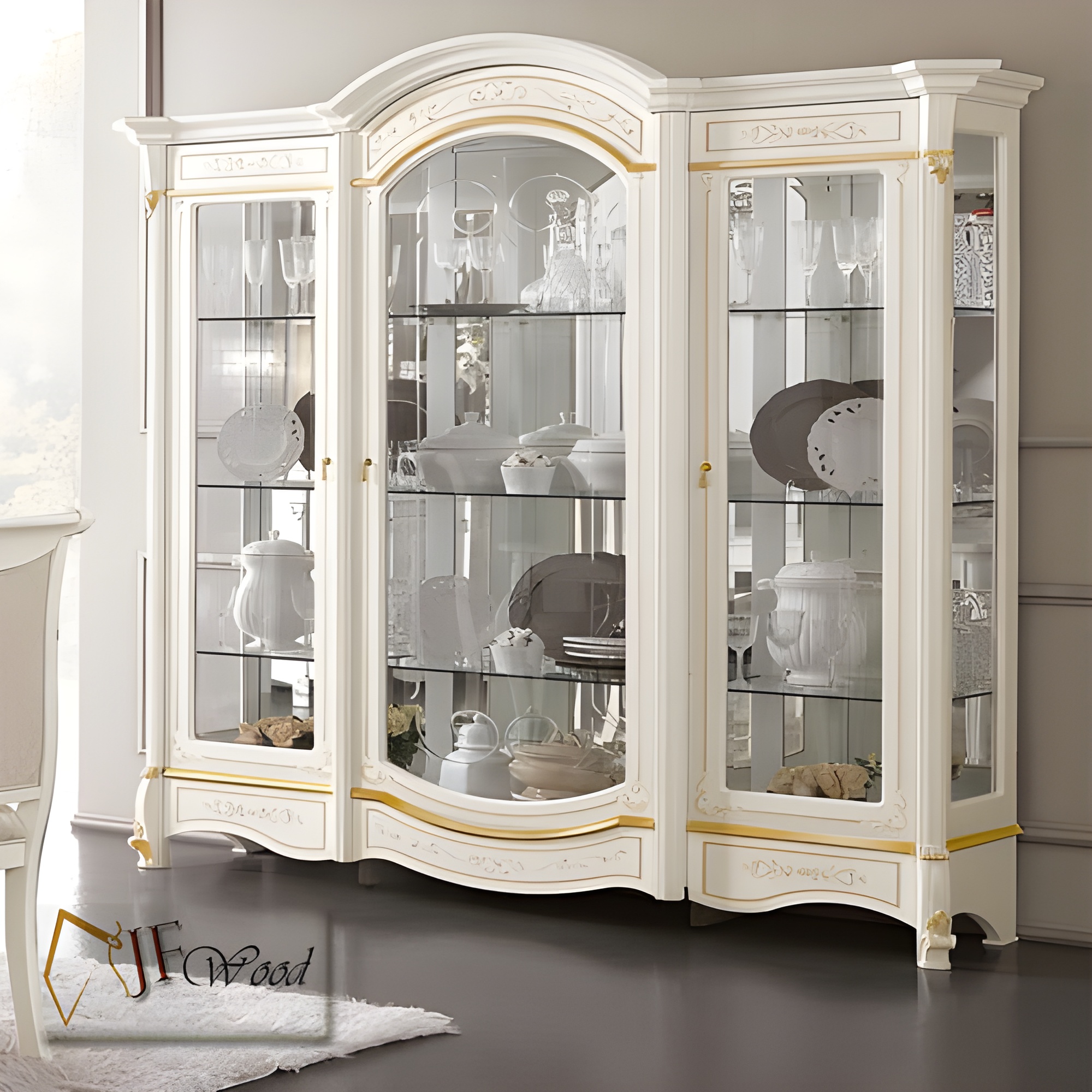 Maine Glass Display Cabinet